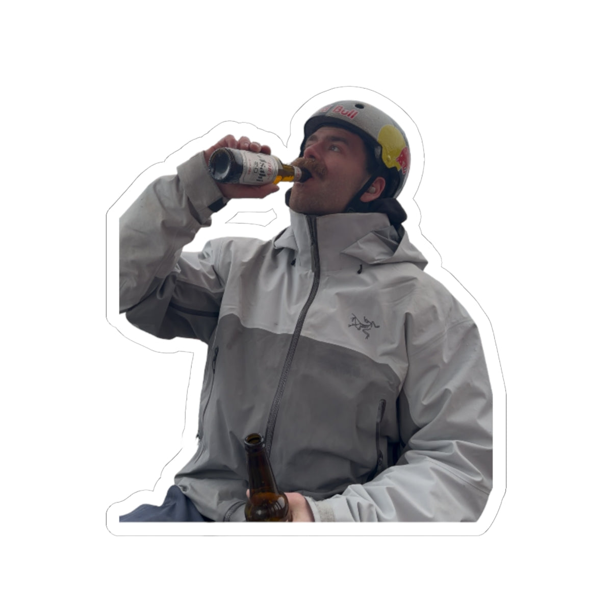 Red Bull Beer Sticker