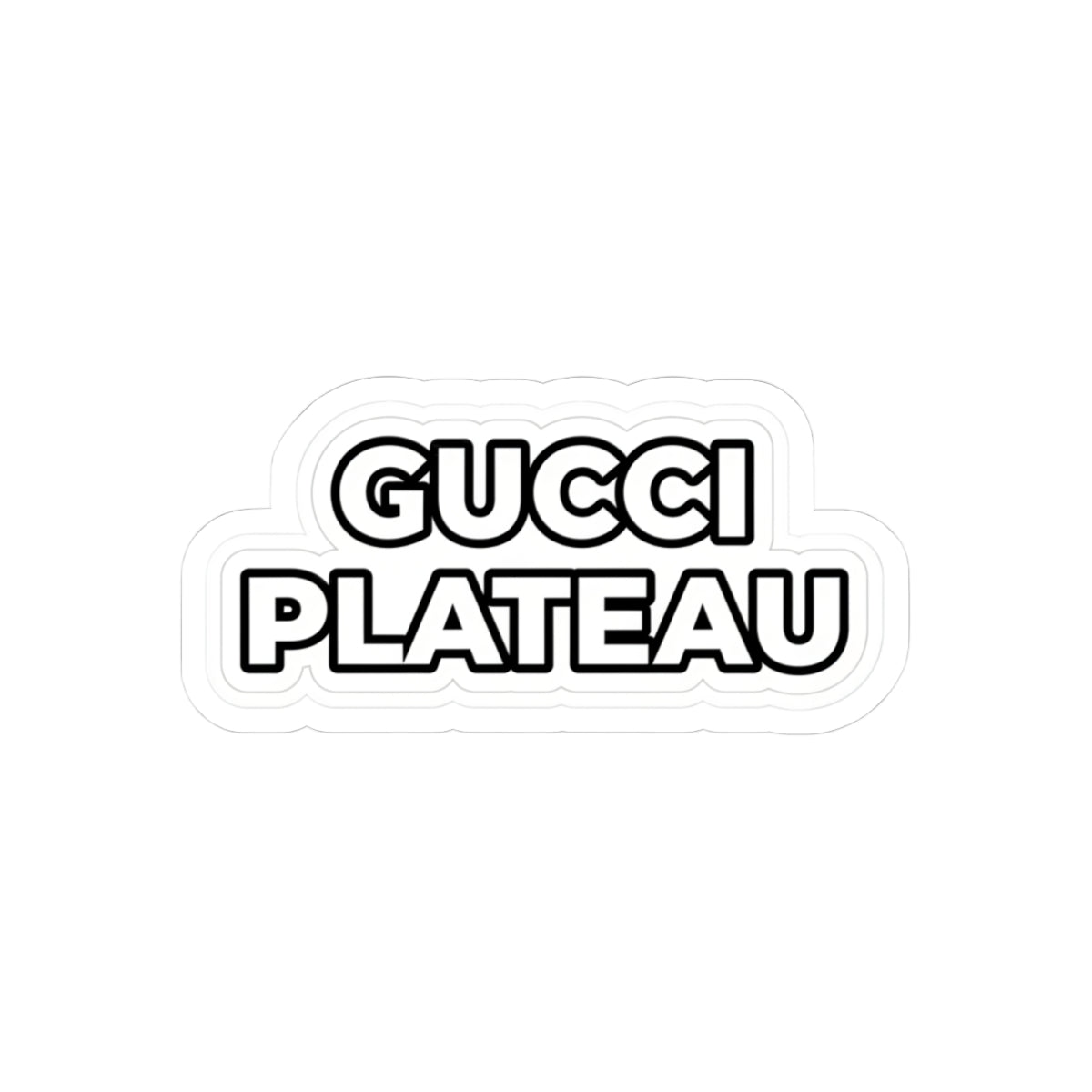 Gucci Plateau Sticker