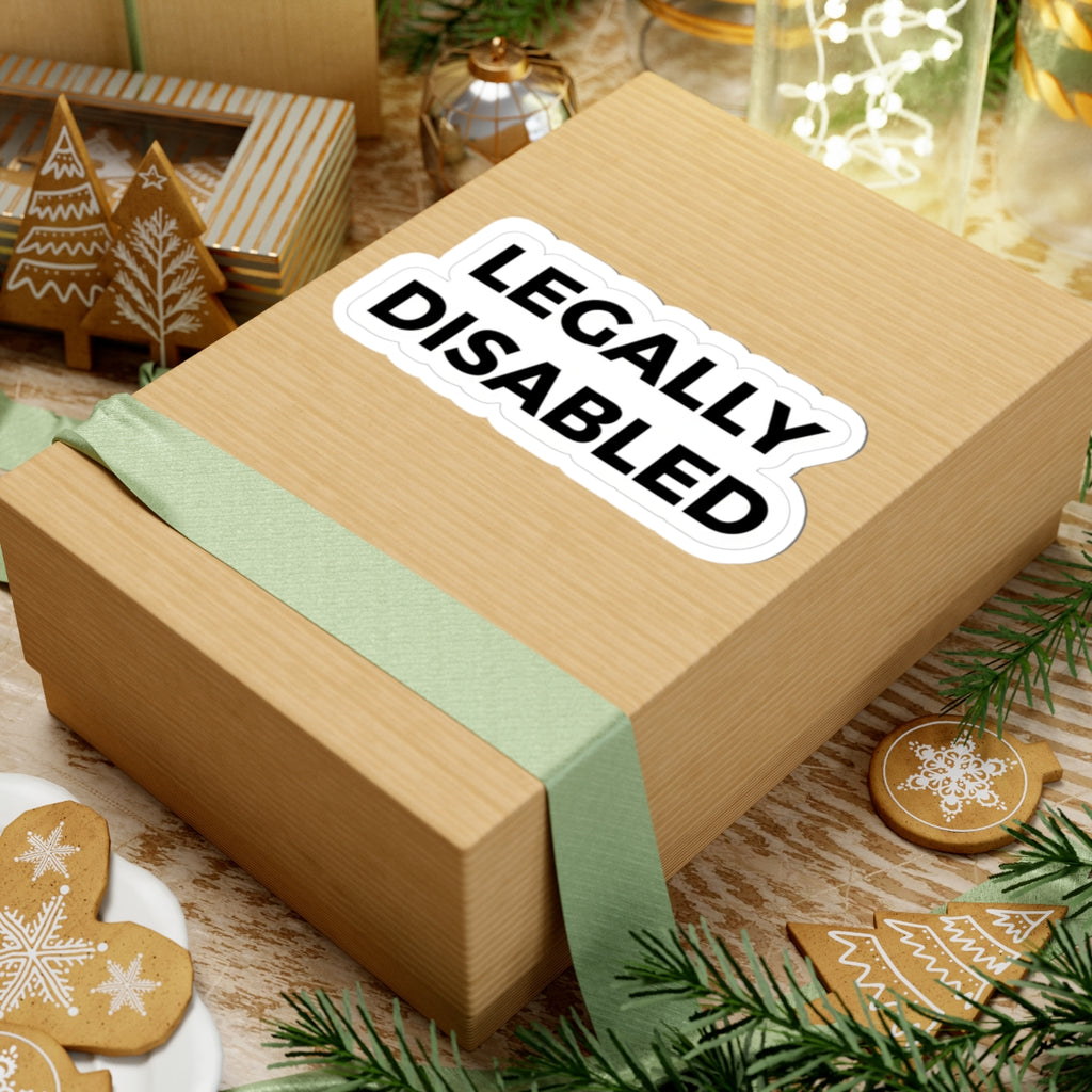 Legally Disabled Sticker
