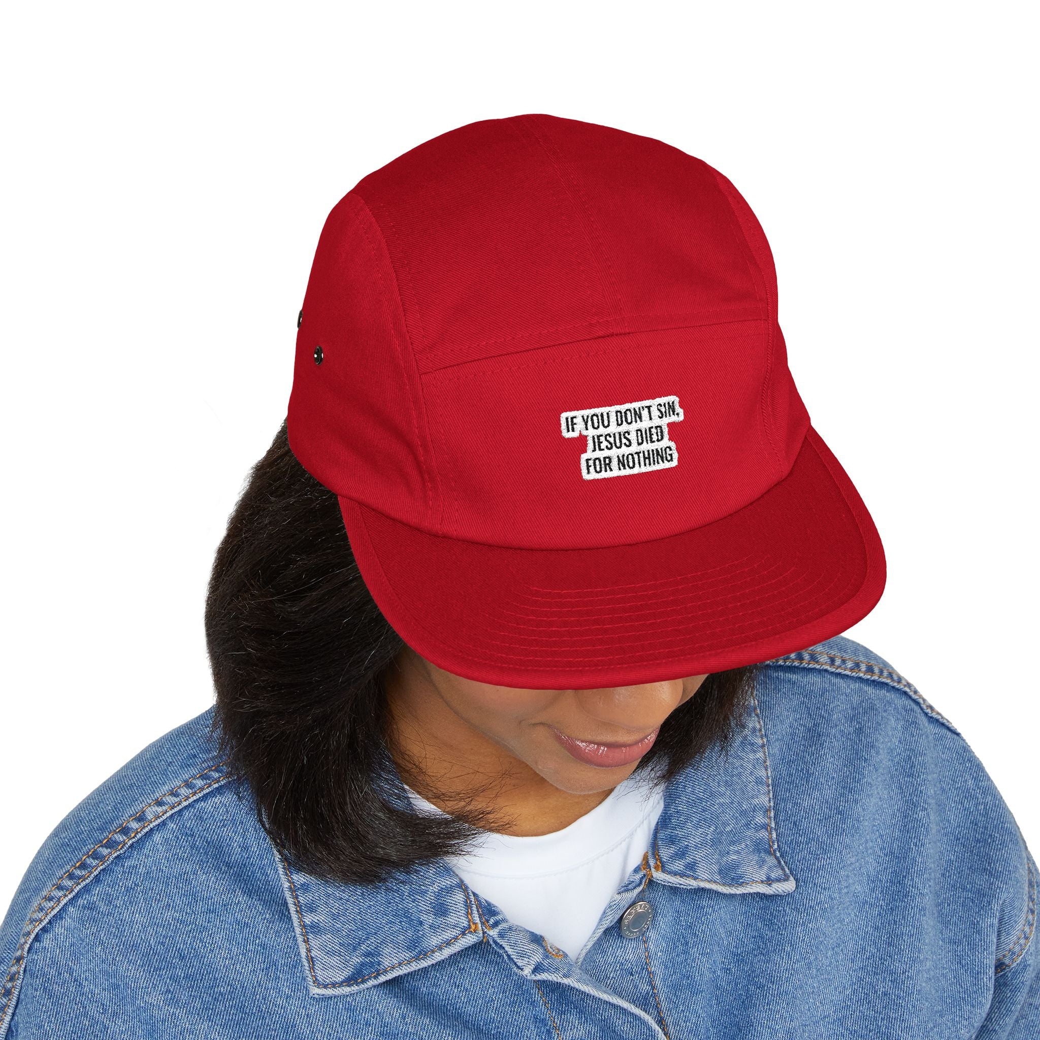 If You Don't Sin 5-Panel Cap
