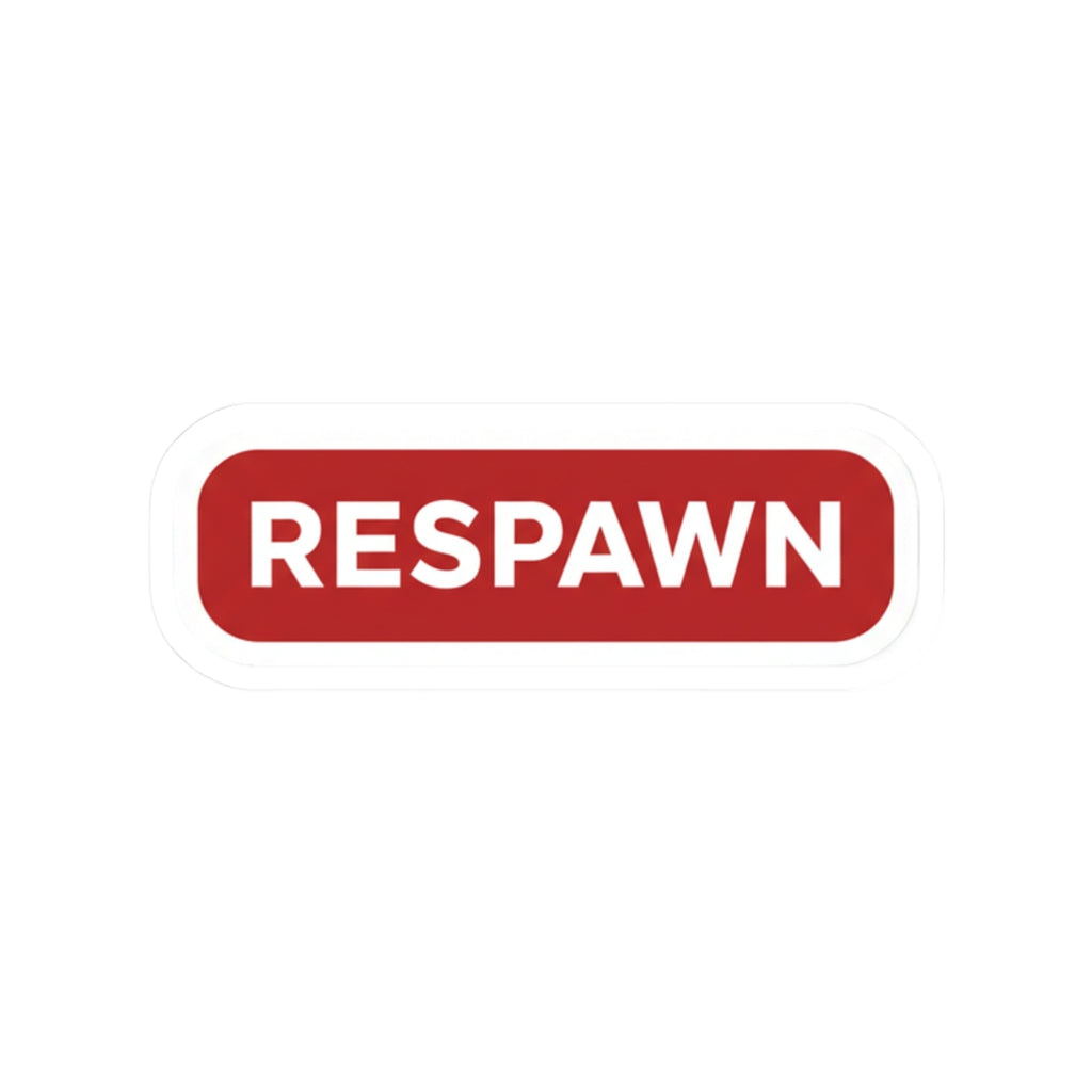Respawn Button sticker