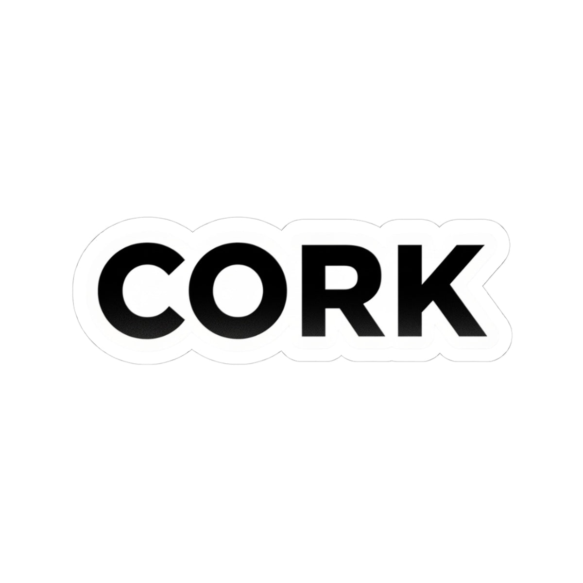 Cork sticker
