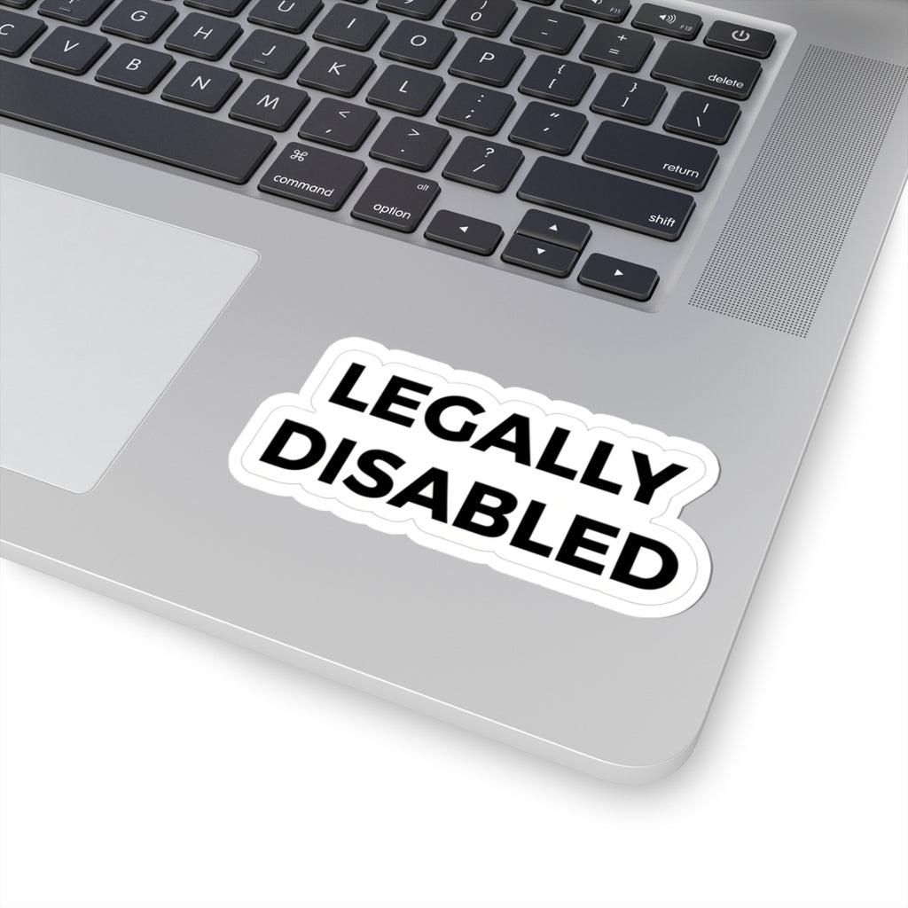 Legally Disabled Sticker