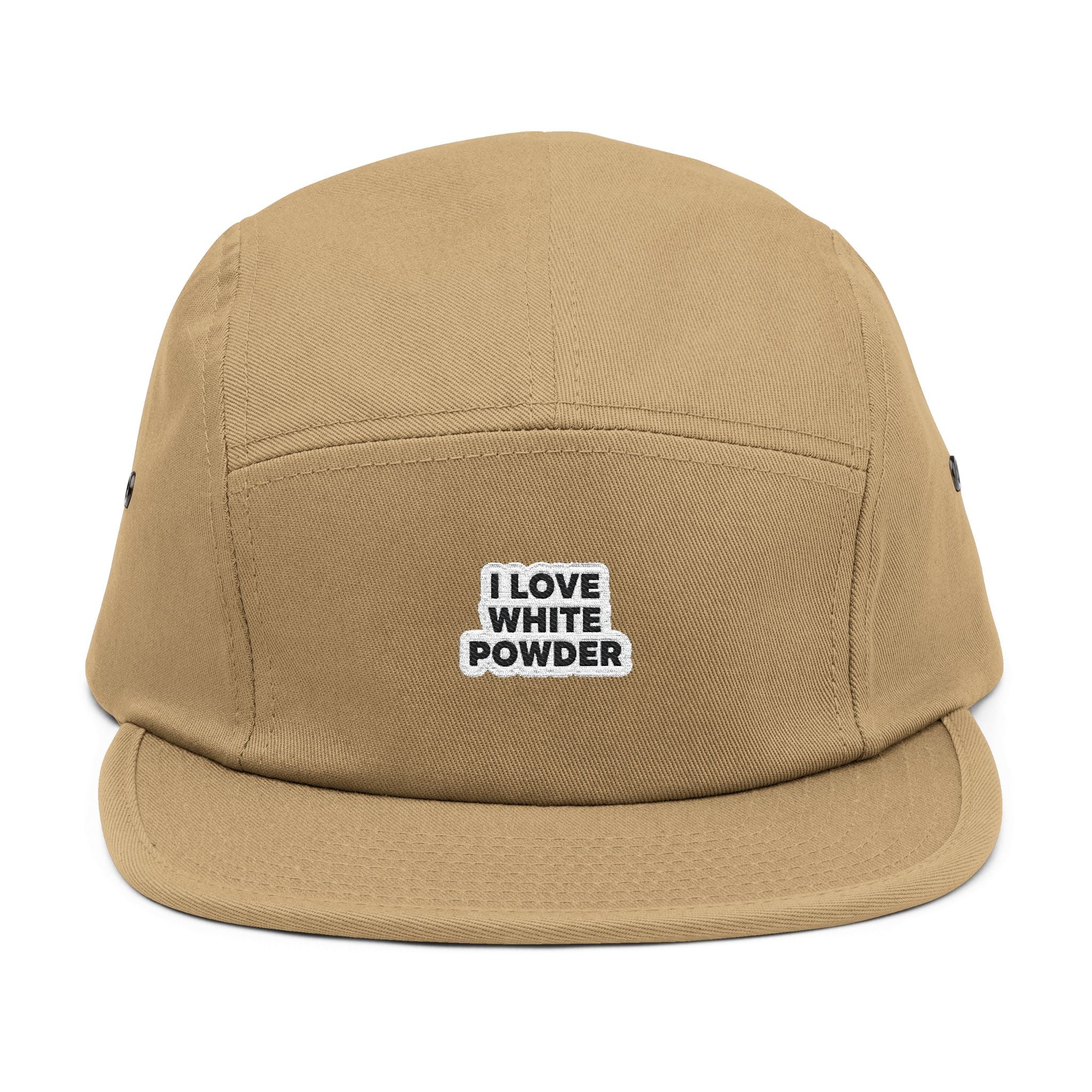 White Powder 5-Panel Cap