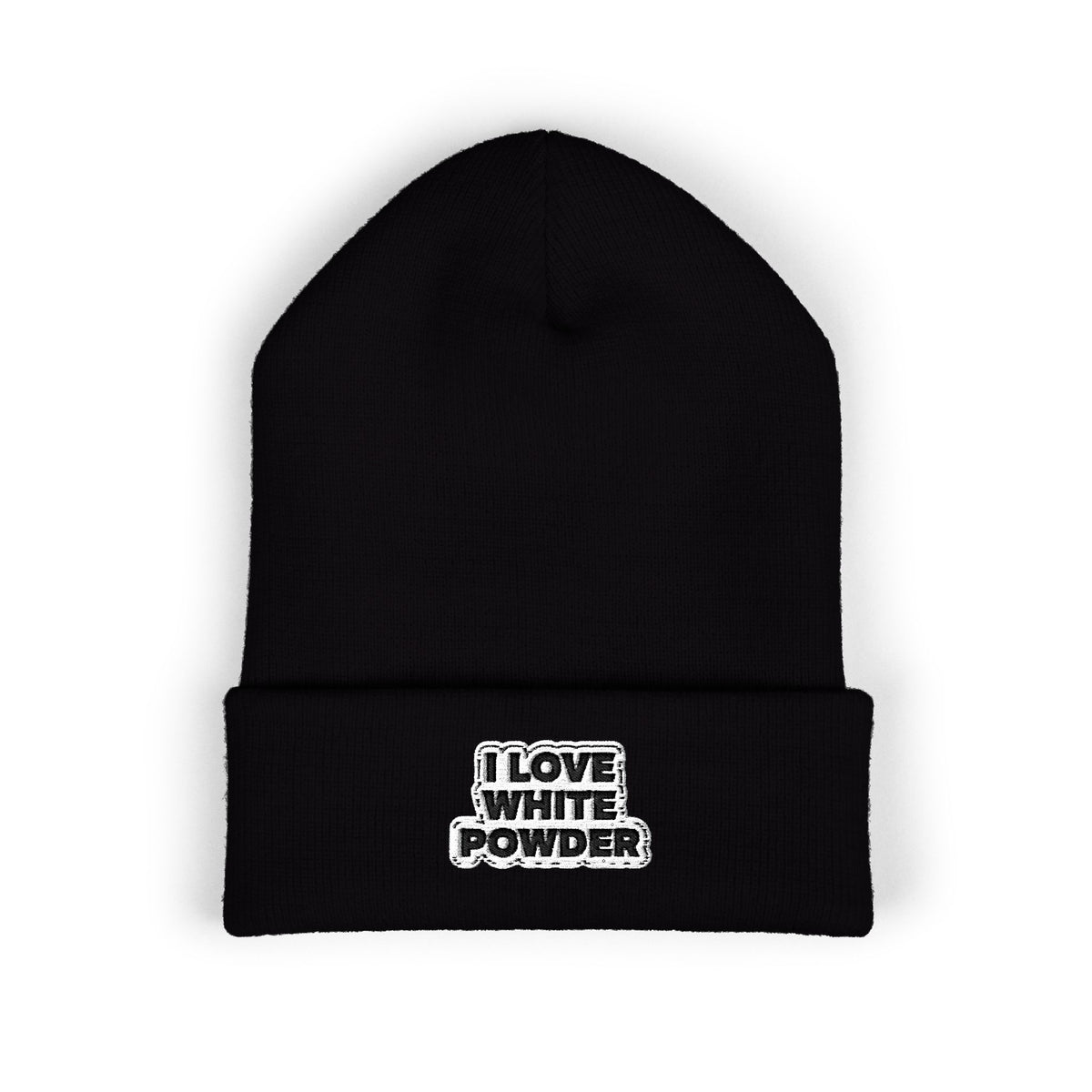 White Powder Beanie
