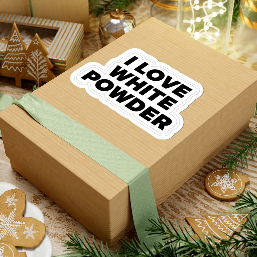 White Powder Sticker