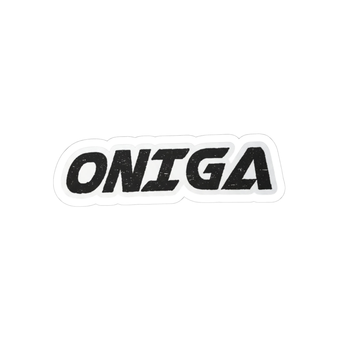 ONIGA sticker