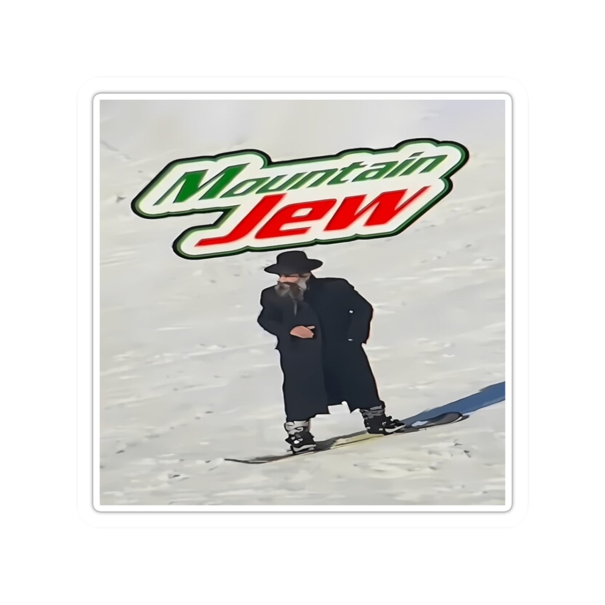 Mountain Jew (Full) Sticker