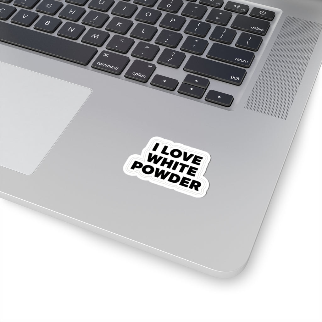 White Powder Sticker