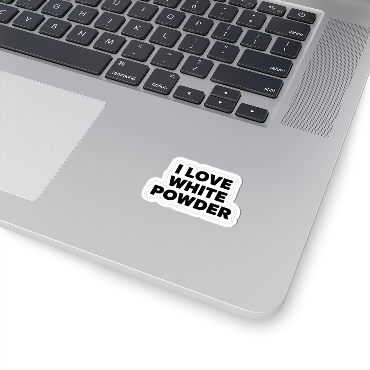 White Powder Sticker
