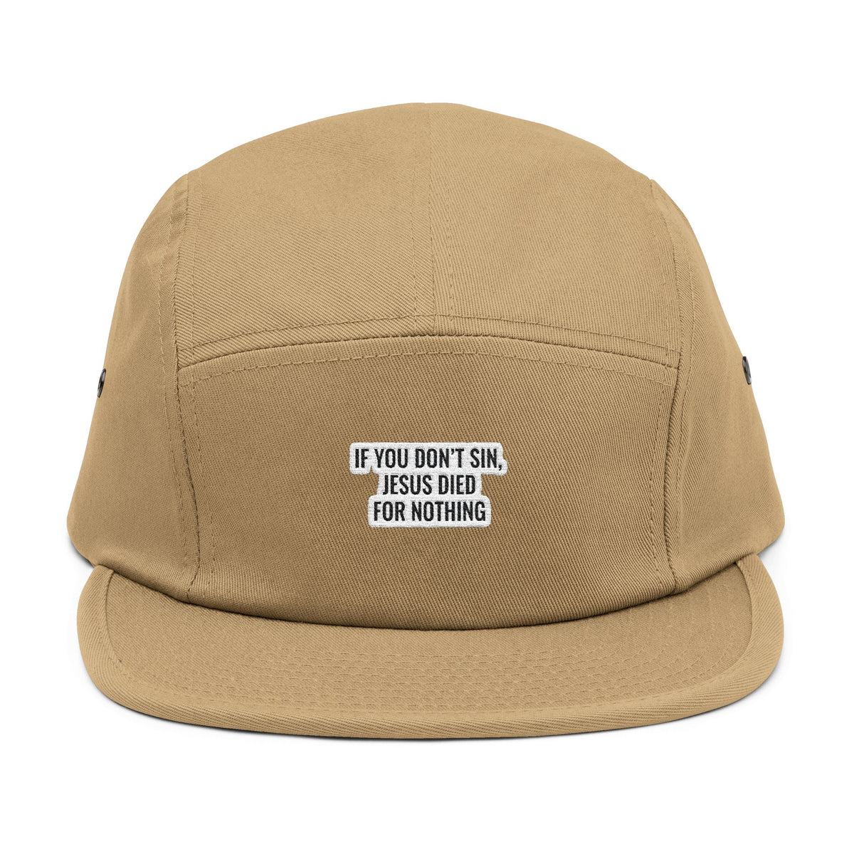 If You Don't Sin 5-Panel Cap