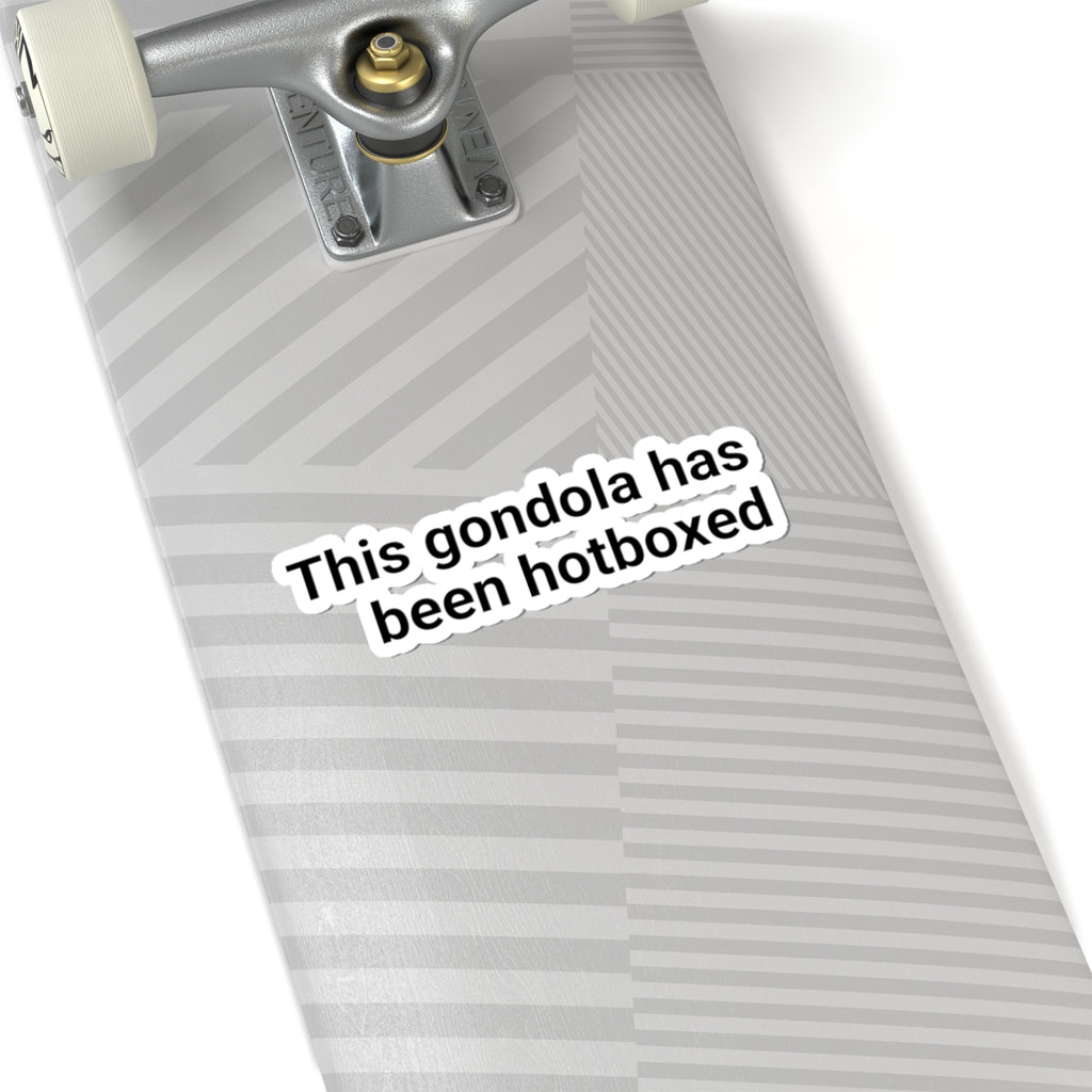 This Gondola sticker