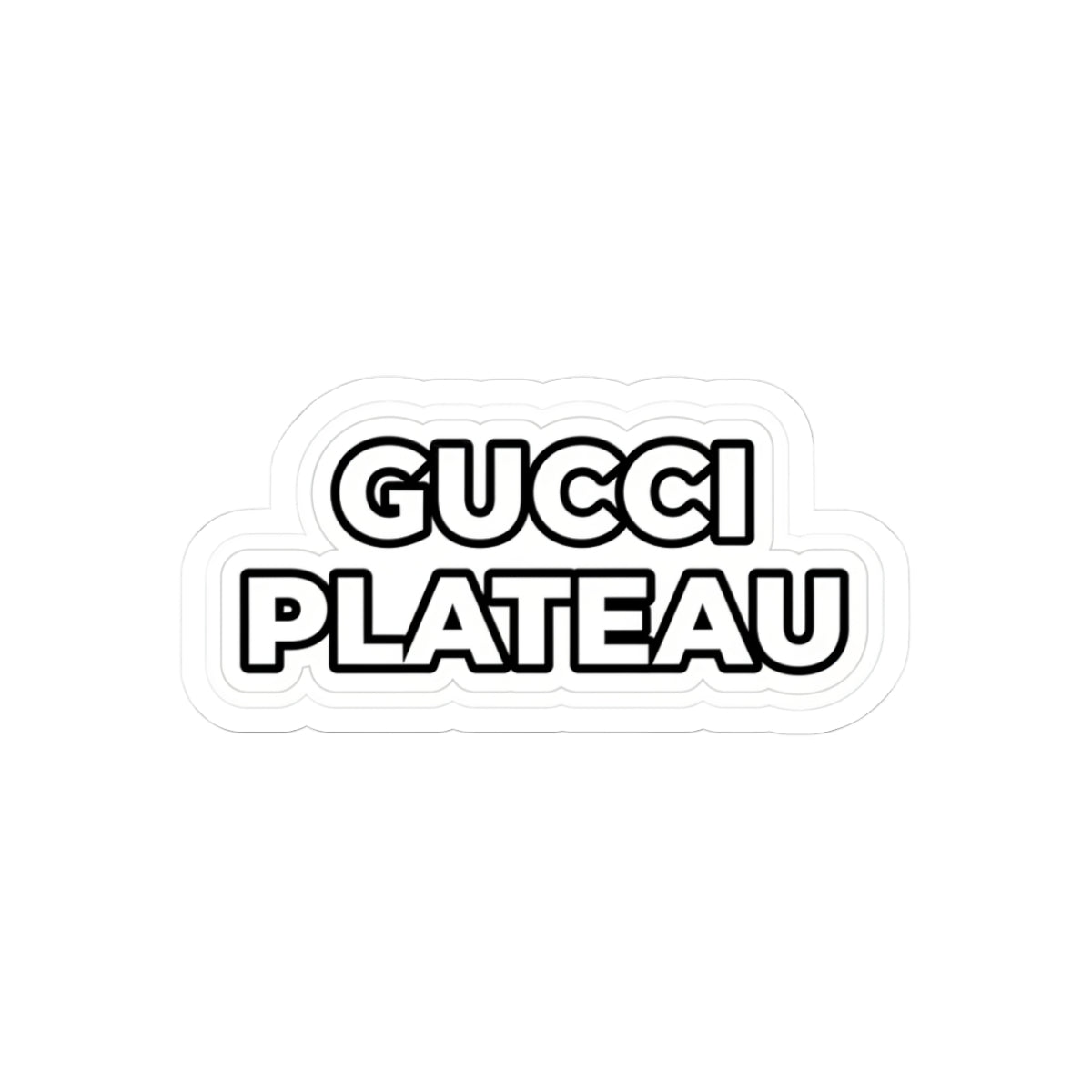 Gucci Plateau Sticker