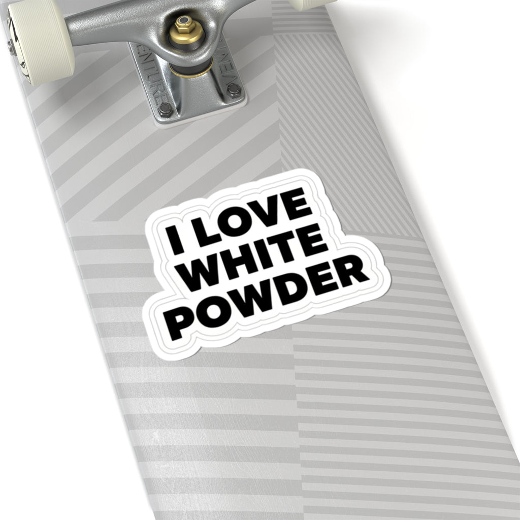 White Powder Sticker