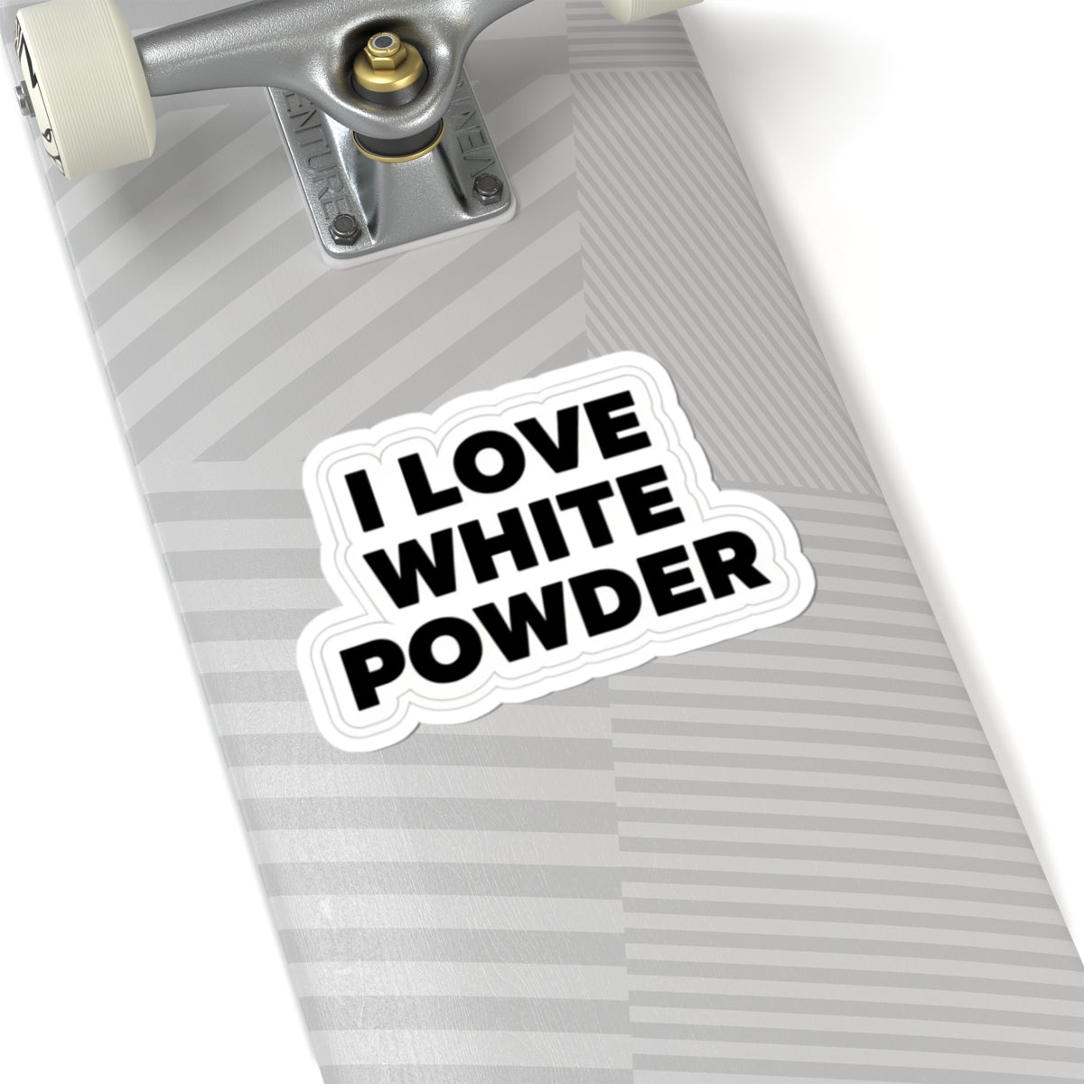 White Powder Sticker