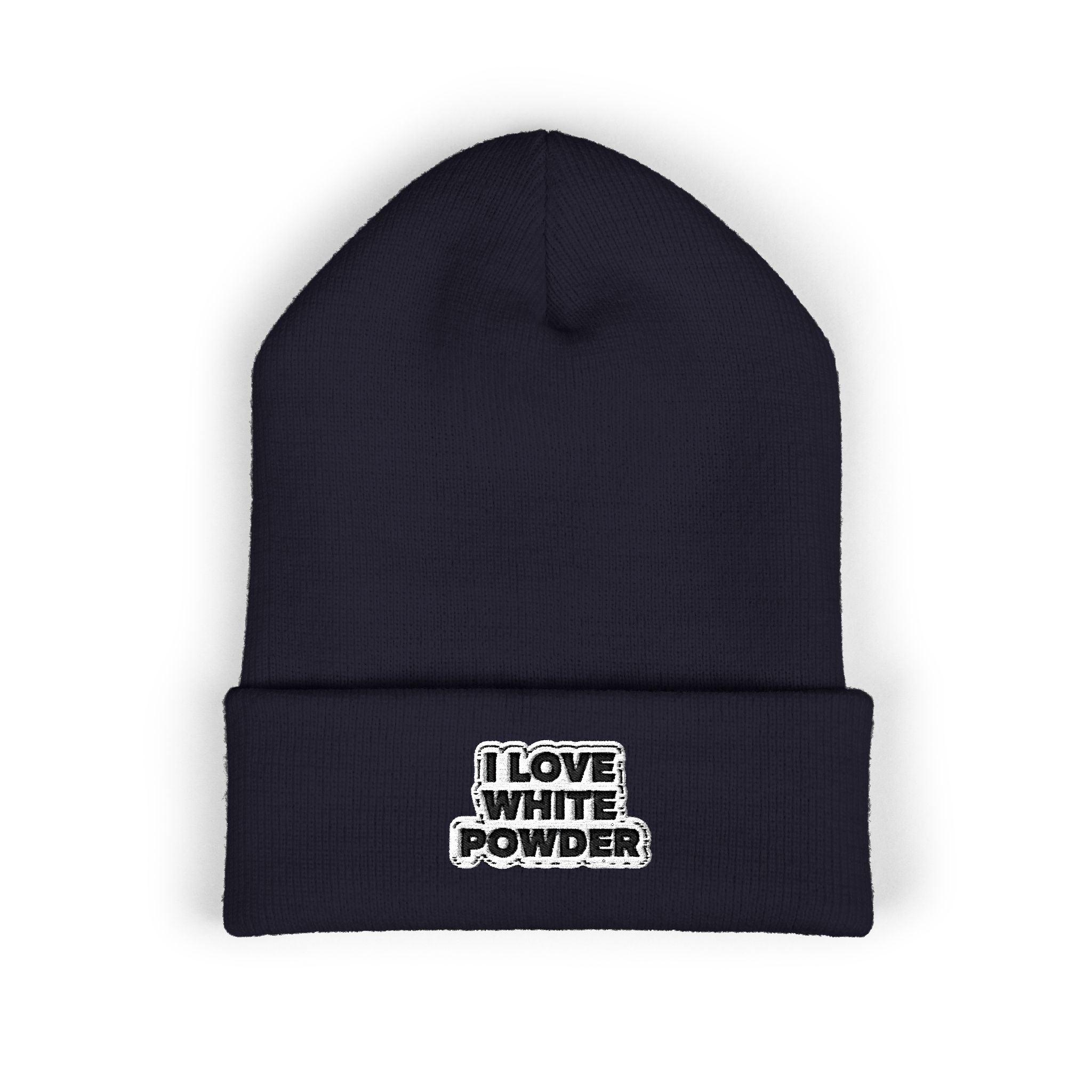 White Powder Beanie