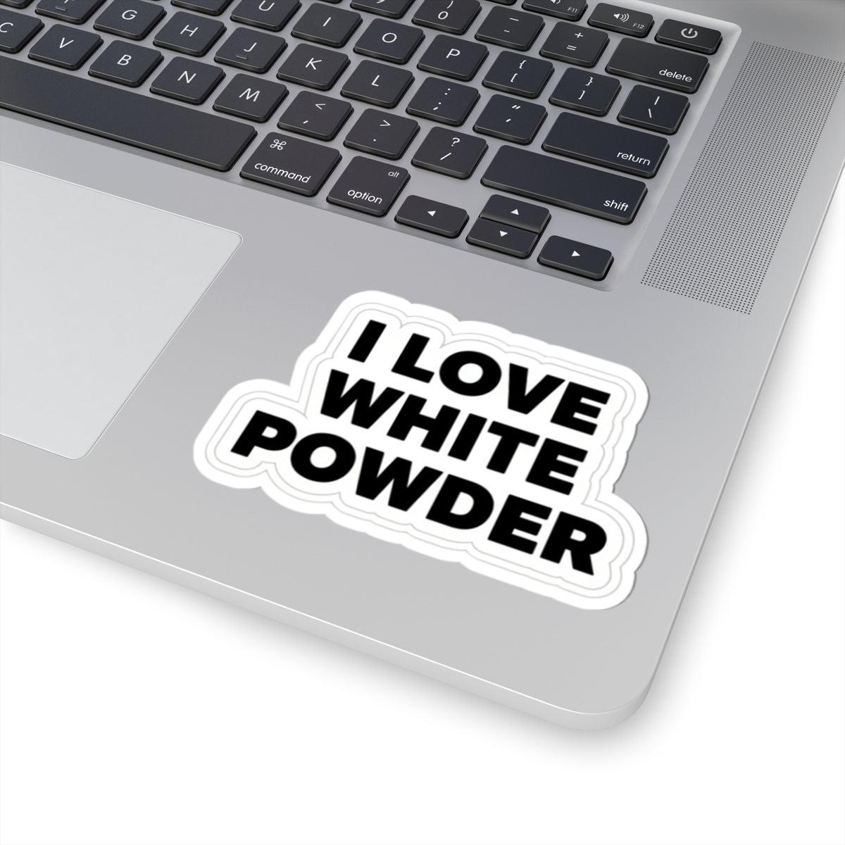 White Powder Sticker