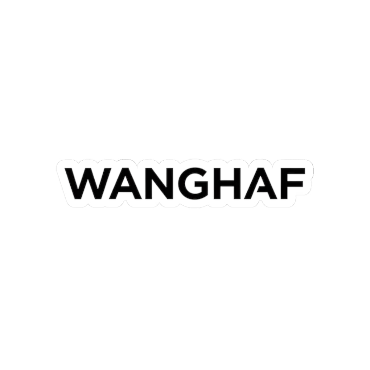 WANGHAF Sticker