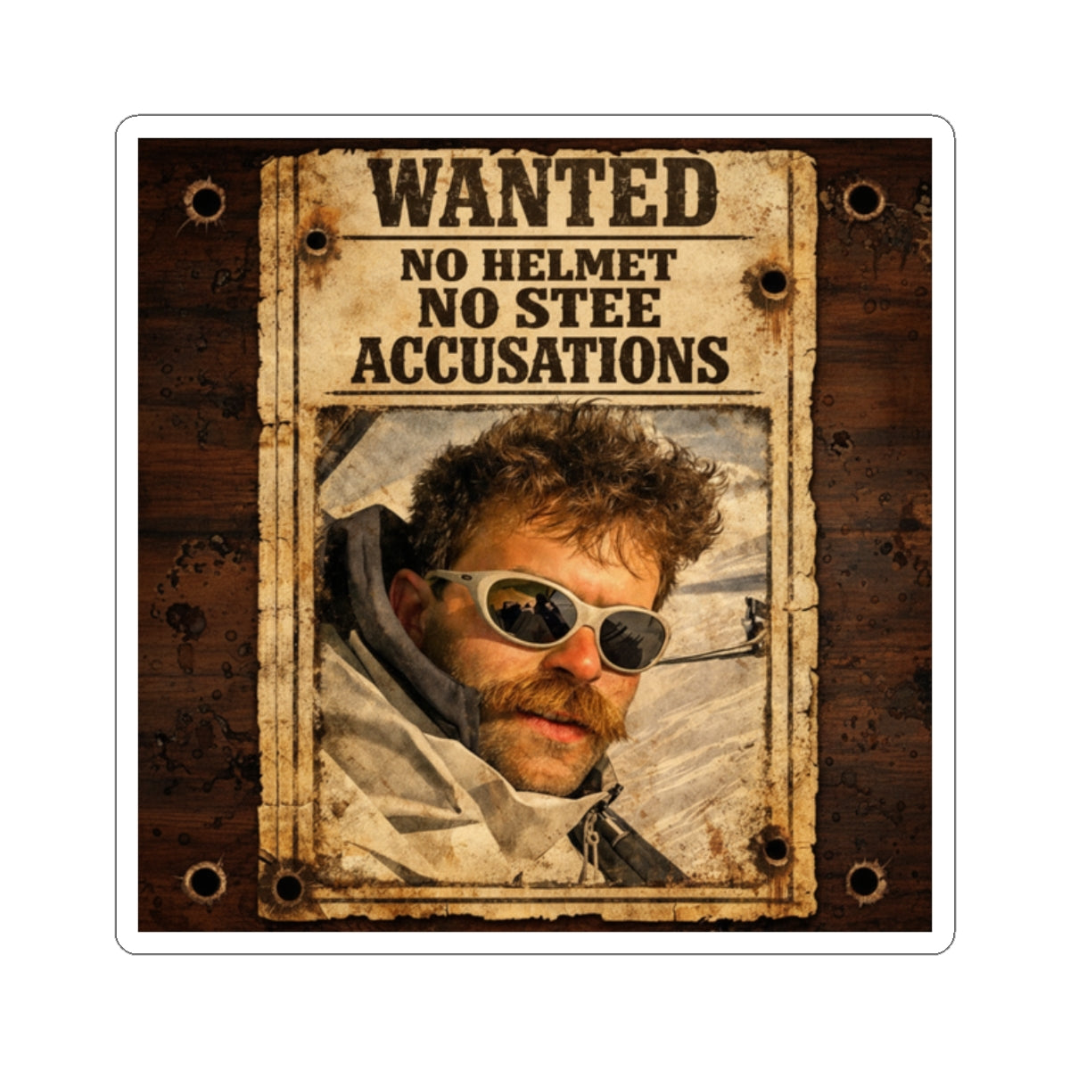WANTED Sticker