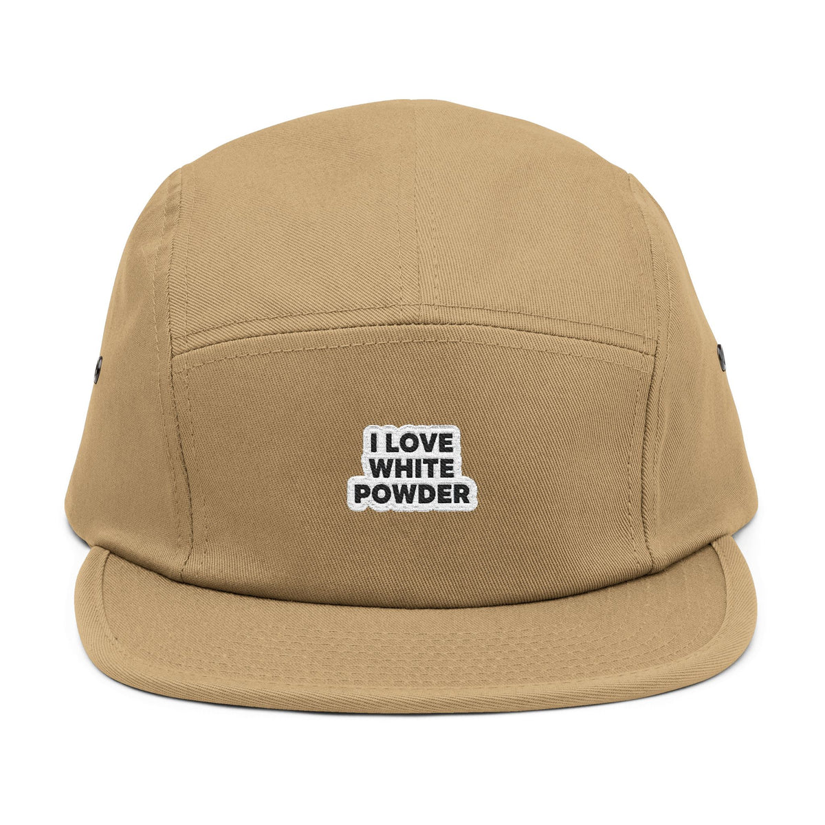 White Powder 5-Panel Cap