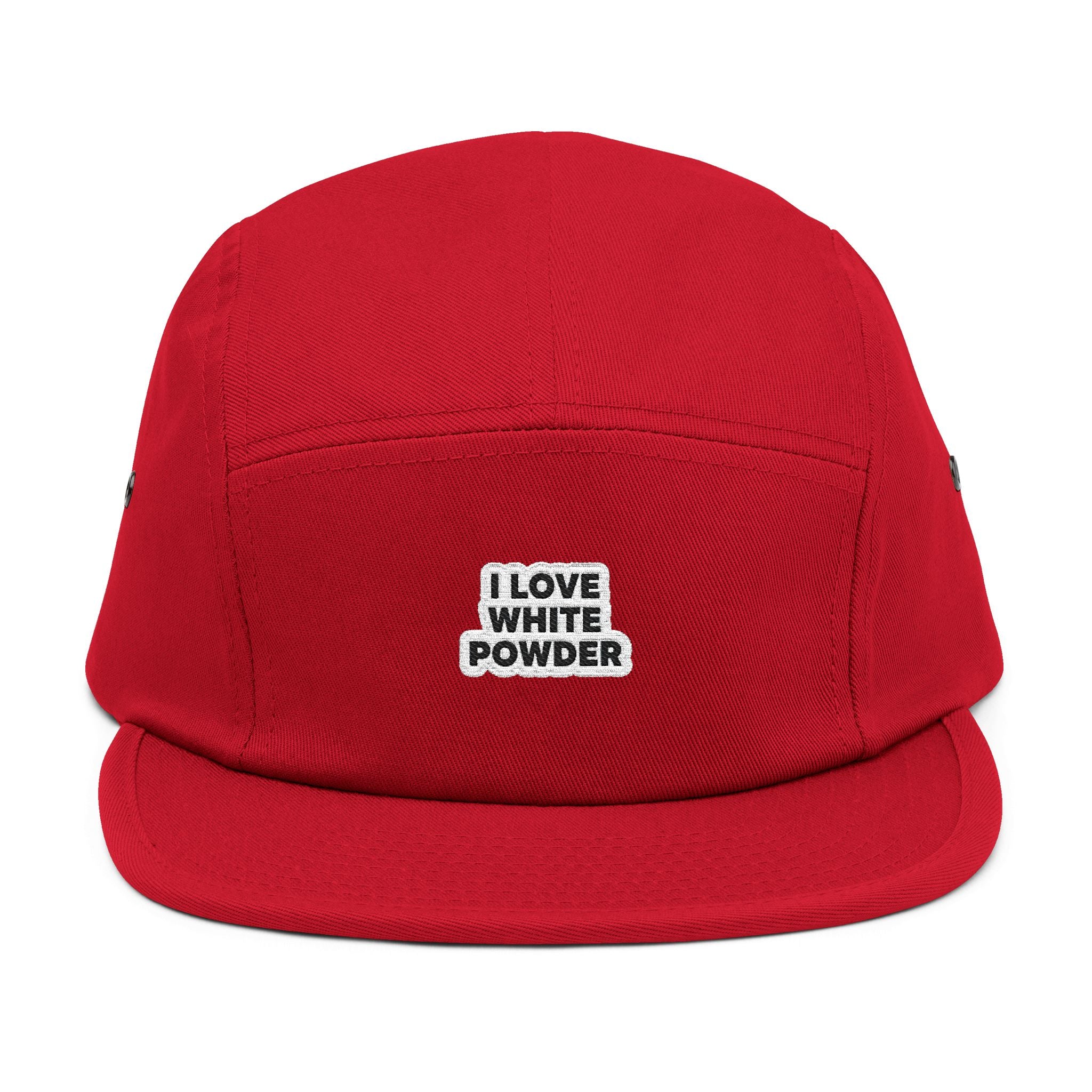 White Powder 5-Panel Cap