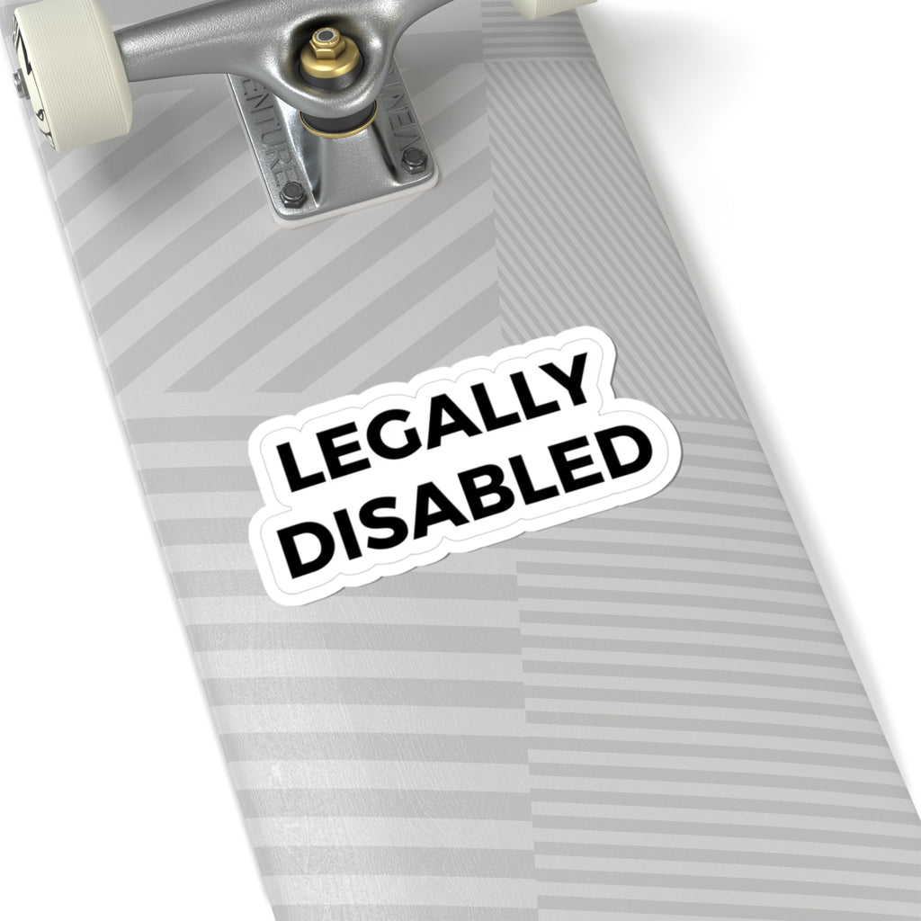 Legally Disabled Sticker