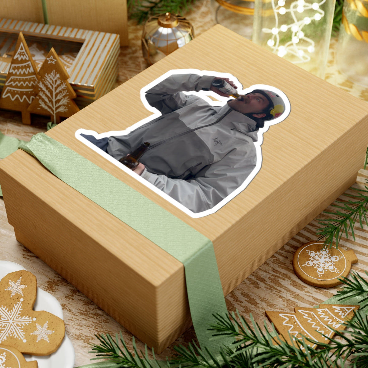 Red Bull Beer Sticker