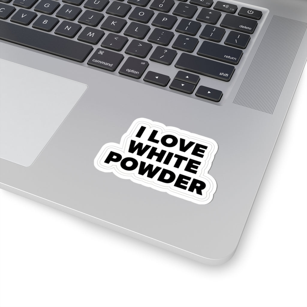 White Powder Sticker