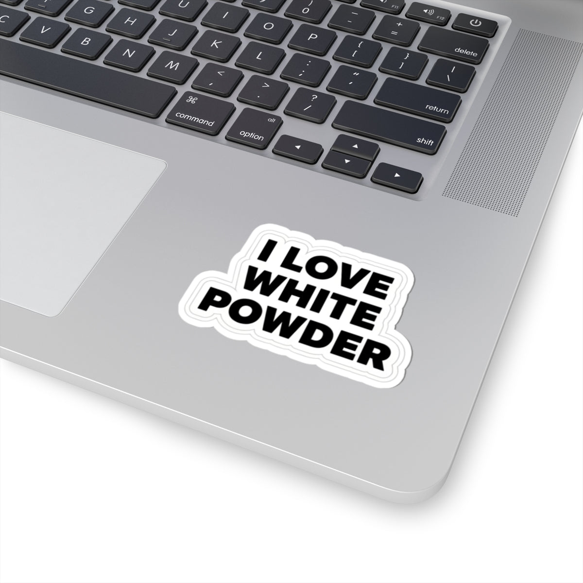 White Powder Sticker