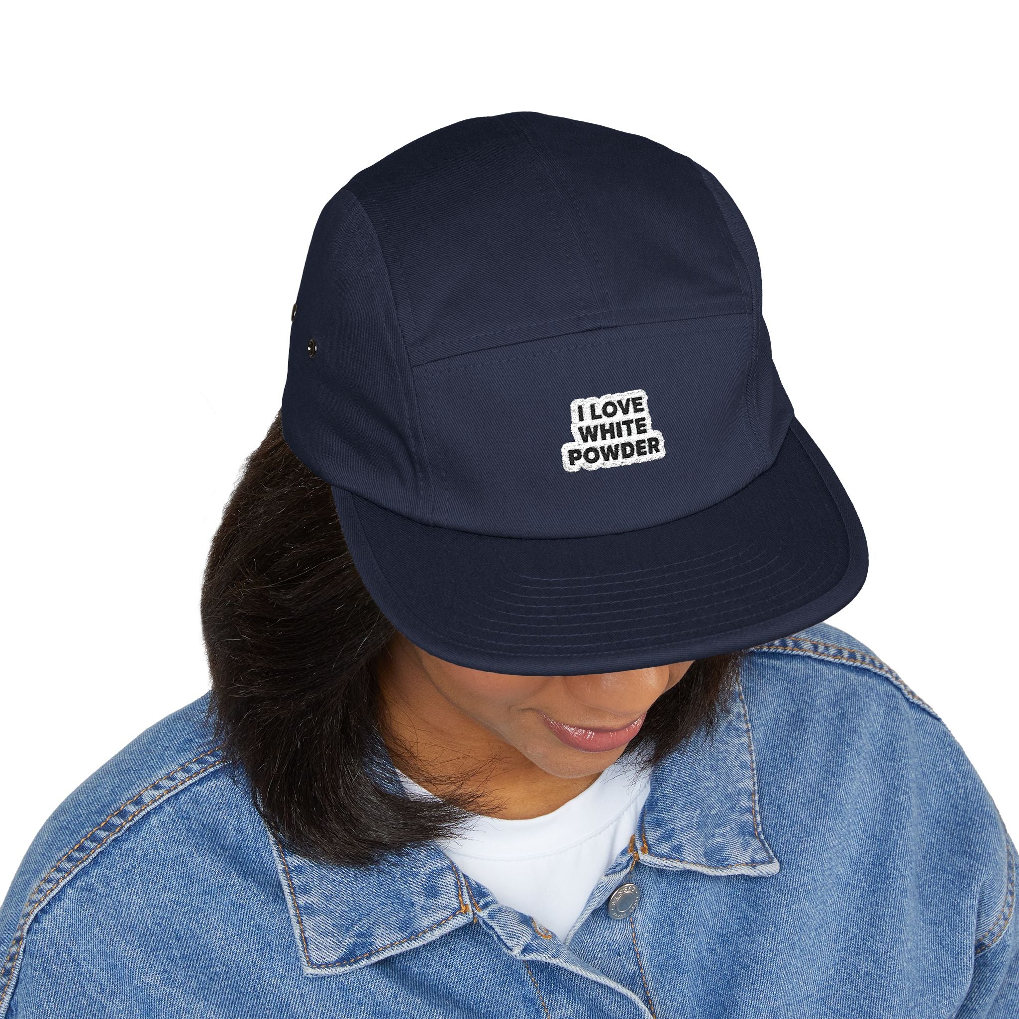 White Powder 5-Panel Cap